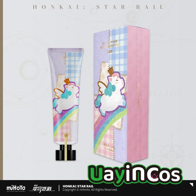 In Stock Original Honkai:Star Rail Hyacine Mydei Tribios Cipher Hand Cream Hand Lotion Hands Skin Care Anime Game Toy Kids
In Stock Original Honkai:Star Rail Hyacine Mydei Tribios Cipher Hand Cream Hand Lotion Hands Skin Care Anime Game Toy Kids