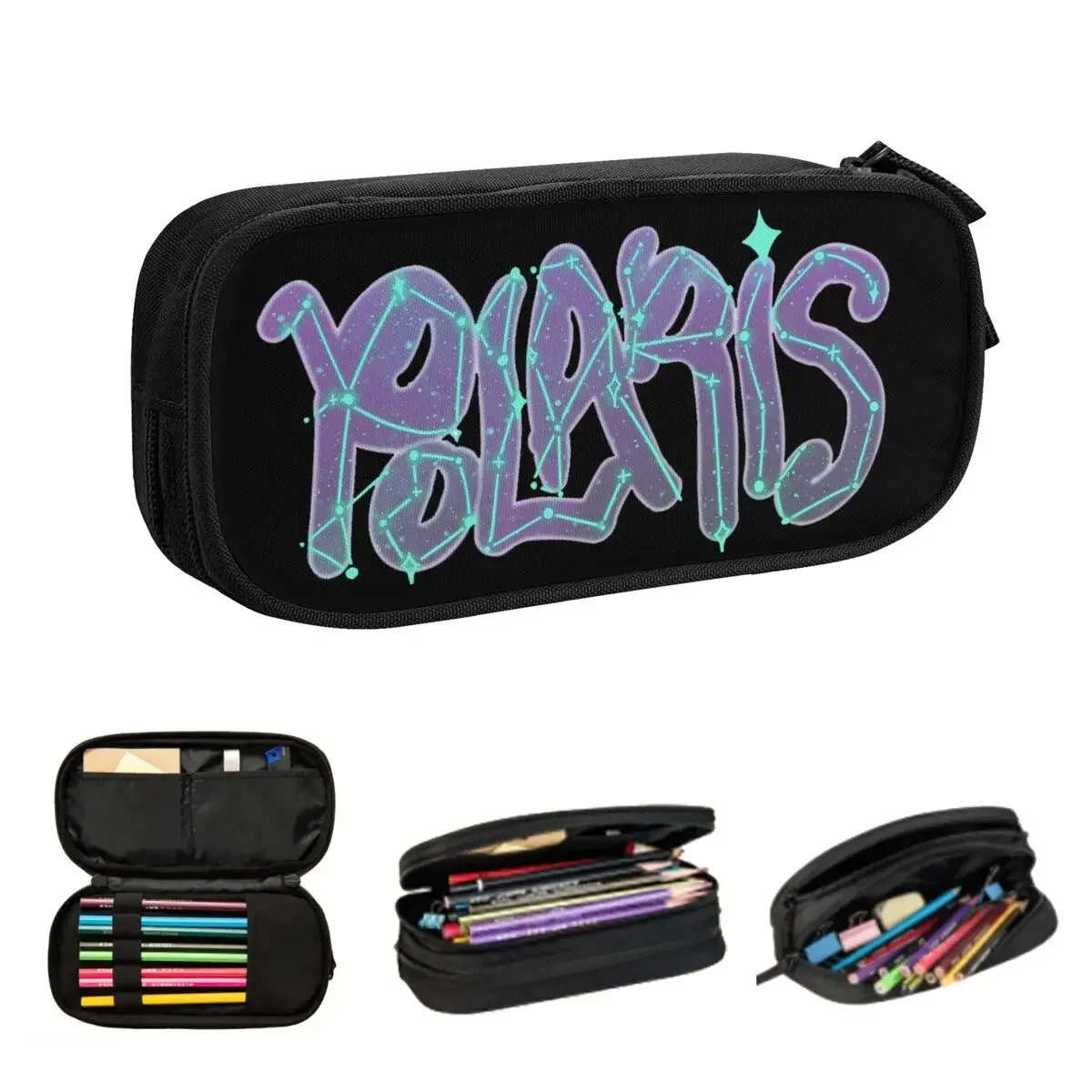 Polaris Saiko 1371KM Pencil Cases Large Storage Pen Bags Pen Box Pencil Pouch For Boys Girls Students Stationery School Office
Polaris Saiko 1371KM Pencil Cases Large Storage Pen Bags Pen Box Pencil Pouch For Boys Girls Students Stationery School Office