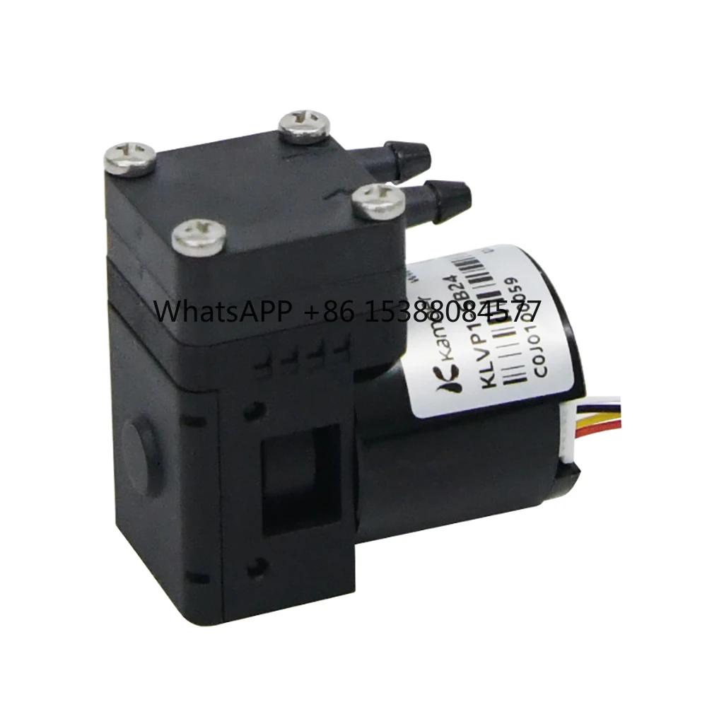 KLVP1 12V 24V Micro Brushless Vacuum air Pump Small Long-life Low-noise Pressure Pump High Performance Diaphragm Pump
KLVP1 12V 24V Micro Brushless Vacuum air Pump Small Long-life Low-noise Pressure Pump High Performance Diaphragm Pump