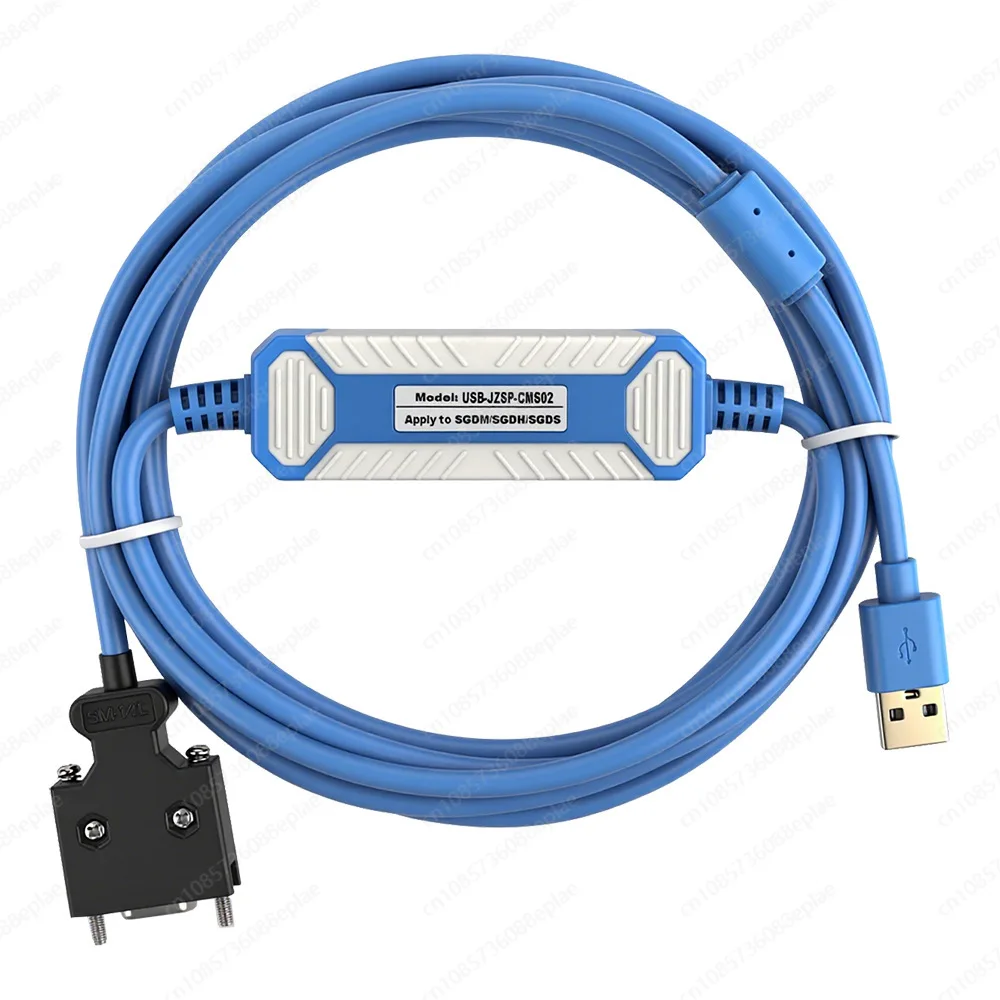 USB-JZSP-CMS02 Подходит для сервоотладки серий Yaskawa Sigma-II/ Sigma-III Кабель для программирования ПК к сервопакетах Кабель
USB-JZSP-CMS02 Подходит для сервоотладки серий Yaskawa Sigma-II/ Sigma-III Кабель для программирования ПК к сервопакетах Кабель