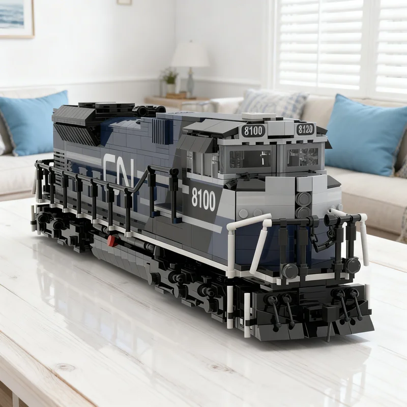 2005pcs MOC Canadian National Railways CN SD70ACE Train Model Building blocks Architecture toys Christmas gifts Education Kids
2005pcs MOC Canadian National Railways CN SD70ACE Train Model Building blocks Architecture toys Christmas gifts Education Kids
