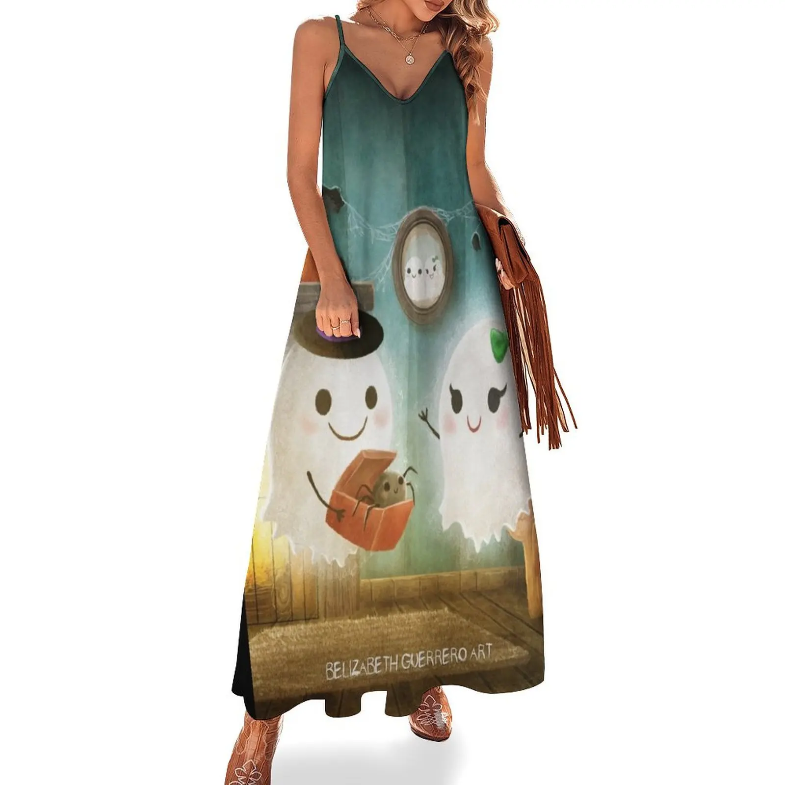 Halloween Ghosts Love Sleeveless Dress Bride dresses elegant guest wedding dress Dress
Halloween Ghosts Love Sleeveless Dress Bride dresses elegant guest wedding dress Dress
