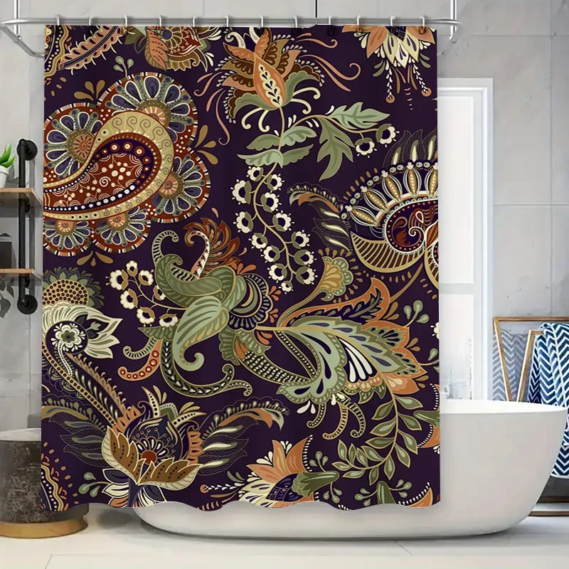 Luxurious Mandala Floral Shower Curtain Premium Waterproof Bath Decor for Bathroom Accessories Multiple Colors Available
Luxurious Mandala Floral Shower Curtain Premium Waterproof Bath Decor for Bathroom Accessories Multiple Colors Available