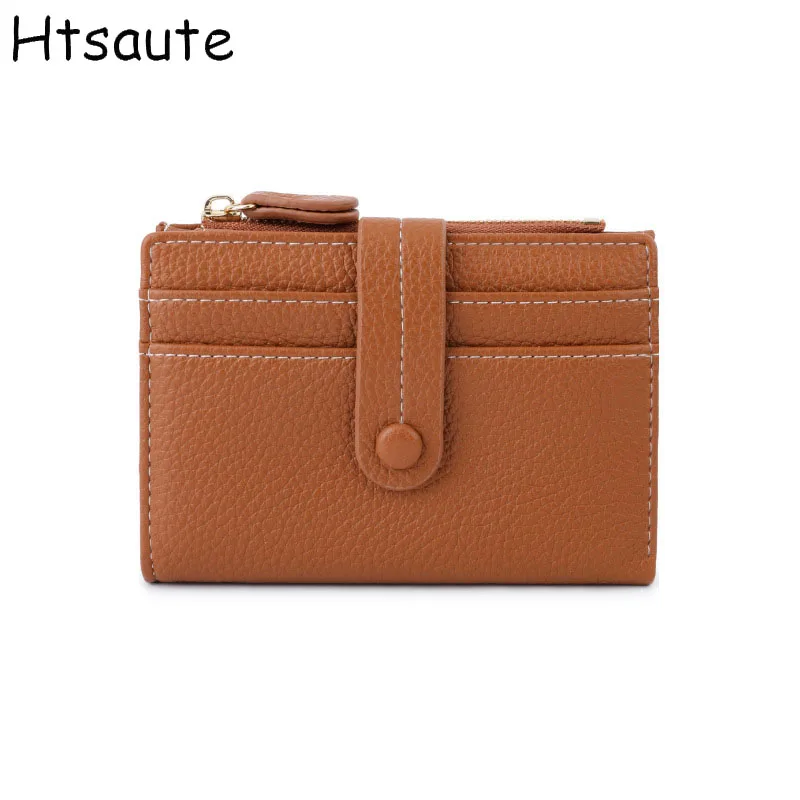 New women's short wallet Korean style PU simple fashion multiple card slots buckle clips personalized purse multi-functional
New women's short wallet Korean style PU simple fashion multiple card slots buckle clips personalized purse multi-functional