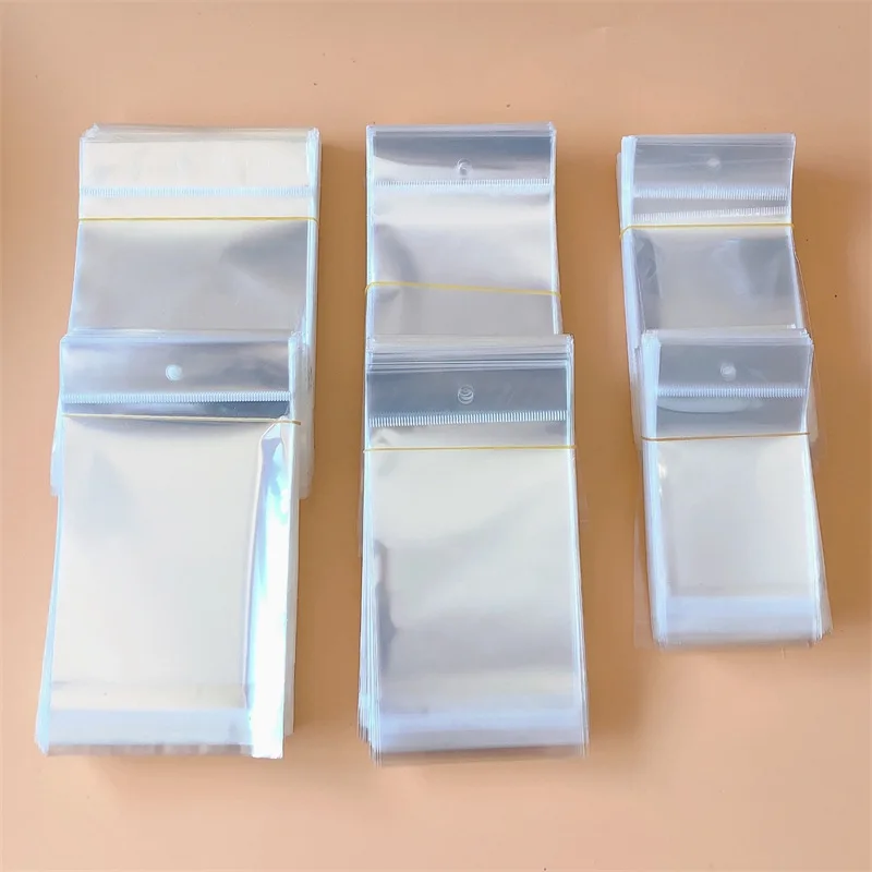 100pcs Clear Self-adhesive Opp Bag Self Sealing Small Plastic Bags for Candy Jewelry Packing Resealable Bag With Hole
100pcs Clear Self-adhesive Opp Bag Self Sealing Small Plastic Bags for Candy Jewelry Packing Resealable Bag With Hole