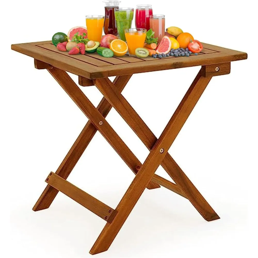 Outdoor Folding Side Table 18x18“ for Patio,Garden & Camping - Adirondack Table Made of Acacia Wood - Coffee & Dining End Tables
Outdoor Folding Side Table 18x18“ for Patio,Garden & Camping - Adirondack Table Made of Acacia Wood - Coffee & Dining End Tables