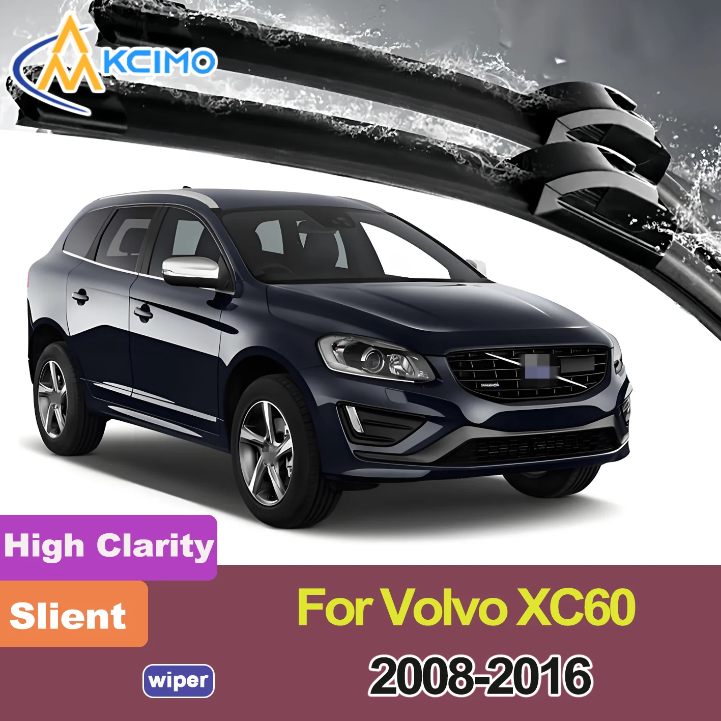 2PCS New Front Windshield Wiper Blade for Volvo XC60 2008-2016 Front Windshield Auto Wipers Blade Accessories 2016 2015 2014 
2PCS New Front Windshield Wiper Blade for Volvo XC60 2008-2016 Front Windshield Auto Wipers Blade Accessories 2016 2015 2014