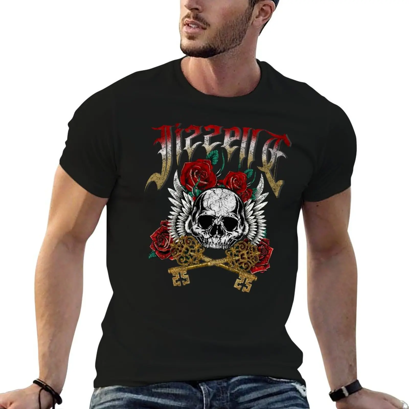 Jizzelle Band Tee T-Shirt vintage vintage clothes for a boy funny shirt cotton men tshirt
Jizzelle Band Tee T-Shirt vintage vintage clothes for a boy funny shirt cotton men tshirt