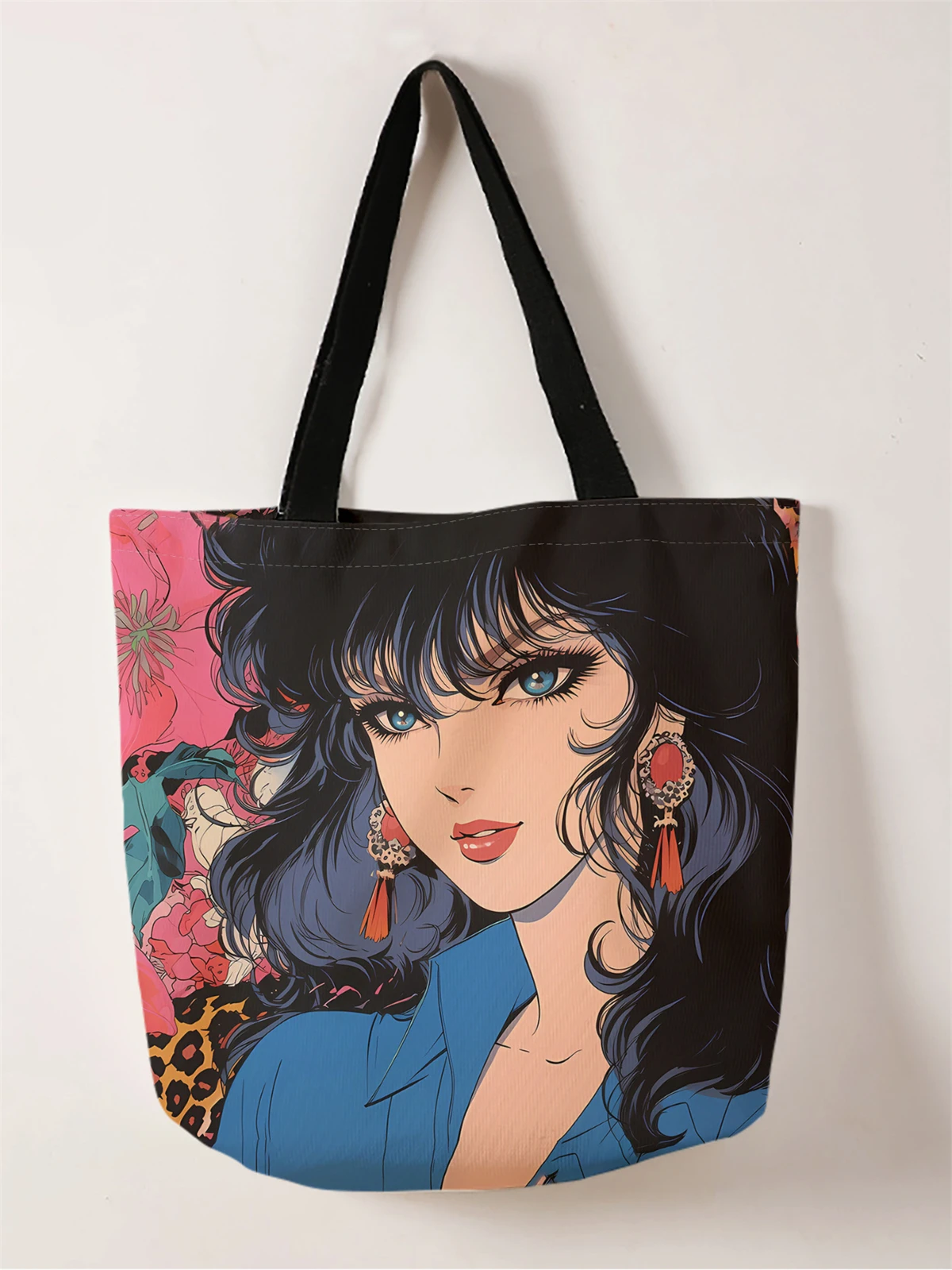 1pc,China-Chic art handbag, reusable fashion handbag, multi-function handbag, printed canvas shopping bag
1pc,China-Chic art handbag, reusable fashion handbag, multi-function handbag, printed canvas shopping bag