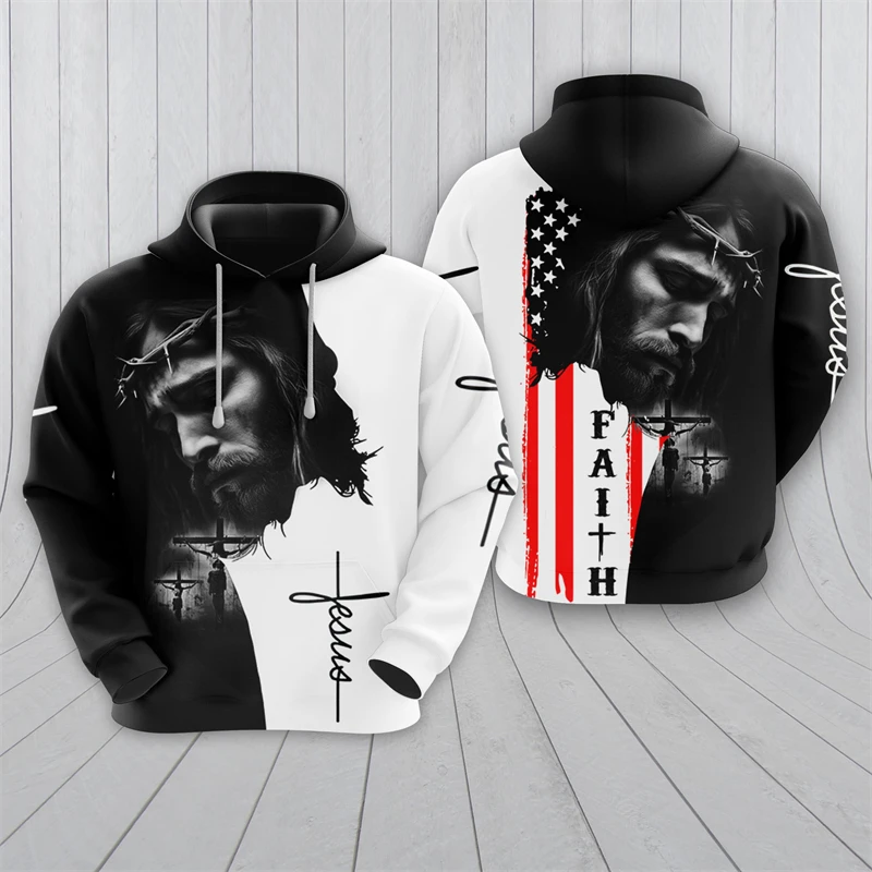 Christian Jesus 3D Print Hoodies For Men Clothes Easter Gifts Tracksuit Fashion Boy Pullovers Cross Graphic Sweatshirts Y2k Top
Christian Jesus 3D Print Hoodies For Men Clothes Easter Gifts Tracksuit Fashion Boy Pullovers Cross Graphic Sweatshirts Y2k Top