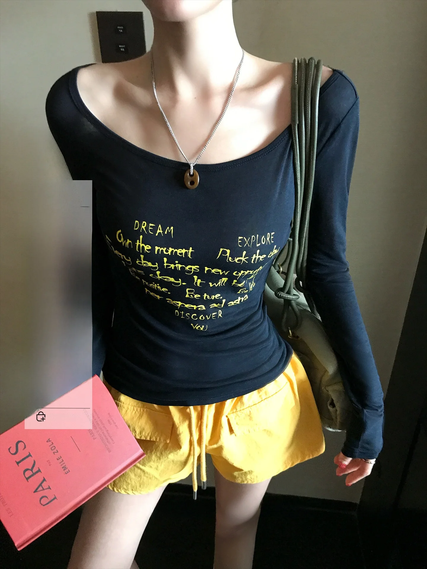 LIONE Free Breath Raseel Linen Letter Heart Print Long Sleeve T-Shirt round Neck Citywalk Casual Style Summer UV Protection
LIONE Free Breath Raseel Linen Letter Heart Print Long Sleeve T-Shirt round Neck Citywalk Casual Style Summer UV Protection
