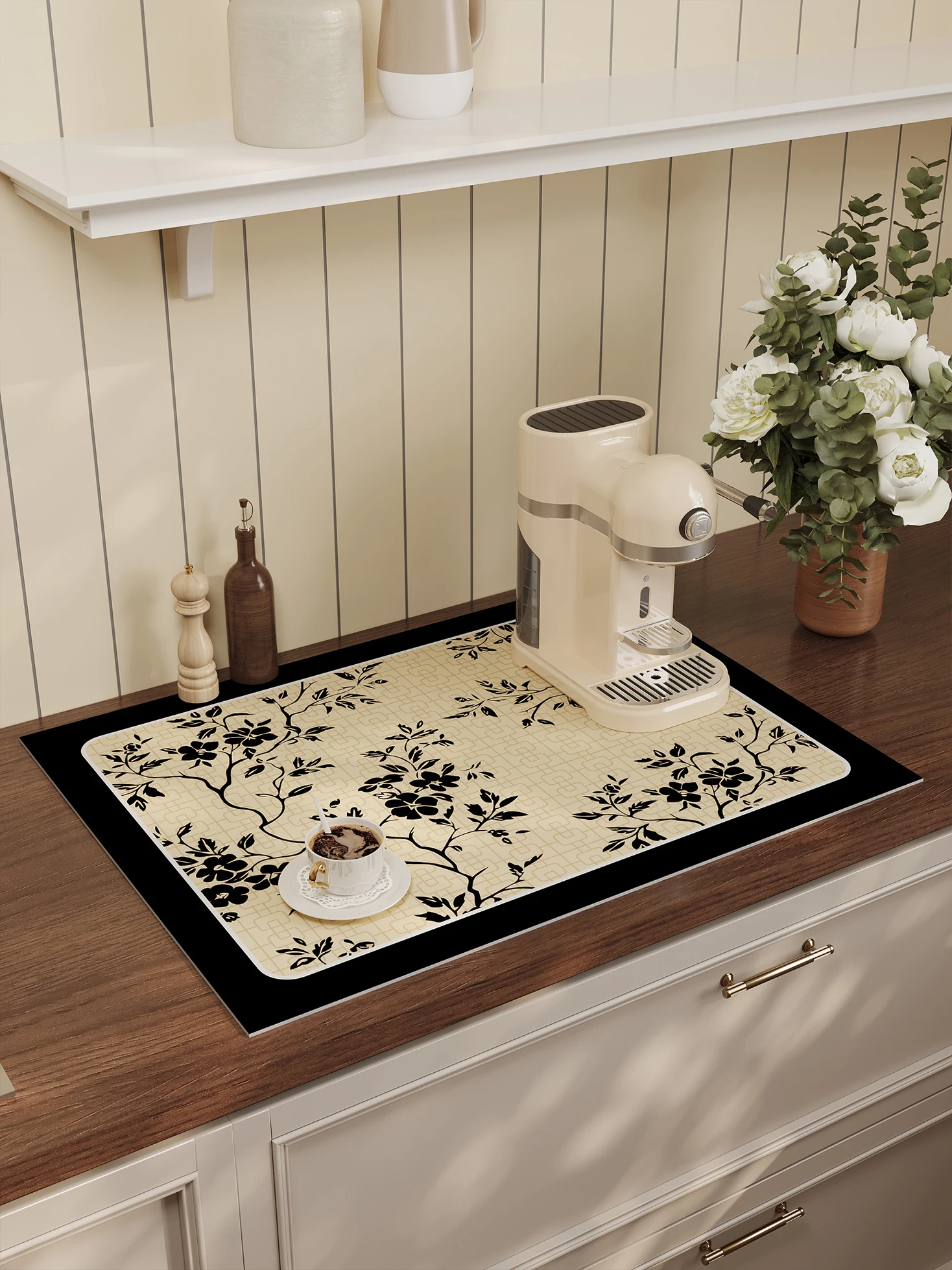 Kitchen Sink Mat Absorbent Silicon Dendroid Waable Non-Slip Home Use Rectangular Tablecloth Floral Pattern Printed PVC Bot
Kitchen Sink Mat Absorbent Silicon Dendroid Waable Non-Slip Home Use Rectangular Tablecloth Floral Pattern Printed PVC Bot