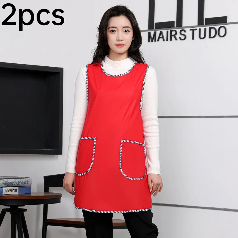 2pcs Clean Matte PU Apron Wide Shoulder Strap Unisex Long Work Cloth For Hotel Kitchen Barbershop Household Anti Dirty Cover
2pcs Clean Matte PU Apron Wide Shoulder Strap Unisex Long Work Cloth For Hotel Kitchen Barbershop Household Anti Dirty Cover