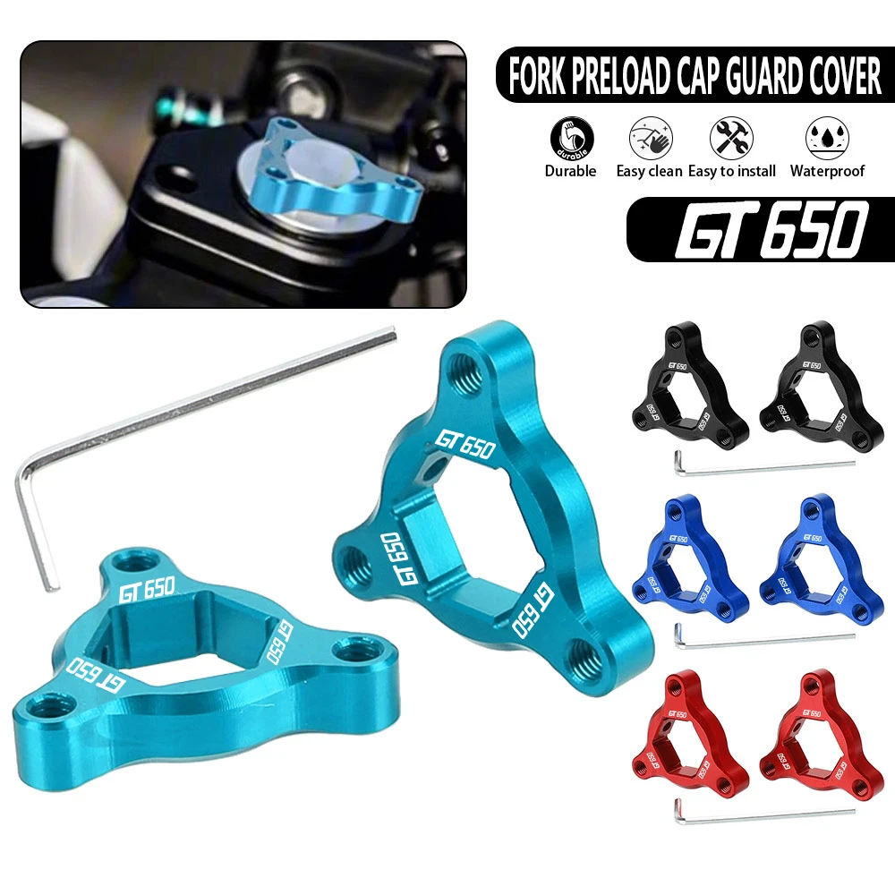 Motorcycles Front Suspension Fork Preload Adjusters Cap Guard Cover For CFMOTO CF MOTO GT650 GT 650 GT 2018 2019 2020 2021 2022
Motorcycles Front Suspension Fork Preload Adjusters Cap Guard Cover For CFMOTO CF MOTO GT650 GT 650 GT 2018 2019 2020 2021 2022