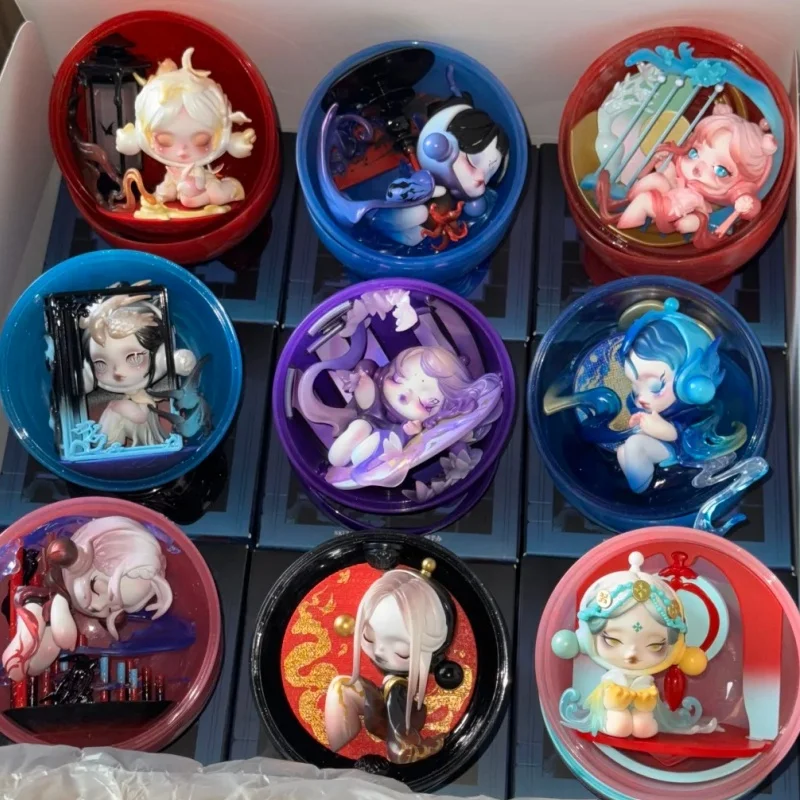 New Skullpanda The Mirage Seriesmystery Box Middle View Series Style Anime Figure Model Collectible Decoration Desktop Toys
New Skullpanda The Mirage Seriesmystery Box Middle View Series Style Anime Figure Model Collectible Decoration Desktop Toys