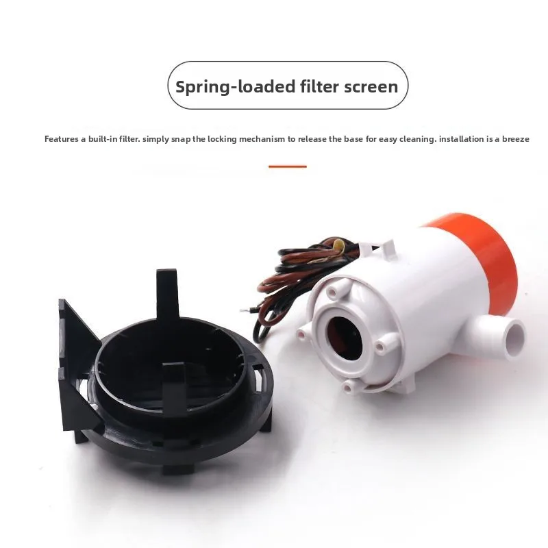 12V DC Submersible Pump Bilge Pumping Marine Pump Drainage Pump Micro
12V DC Submersible Pump Bilge Pumping Marine Pump Drainage Pump Micro