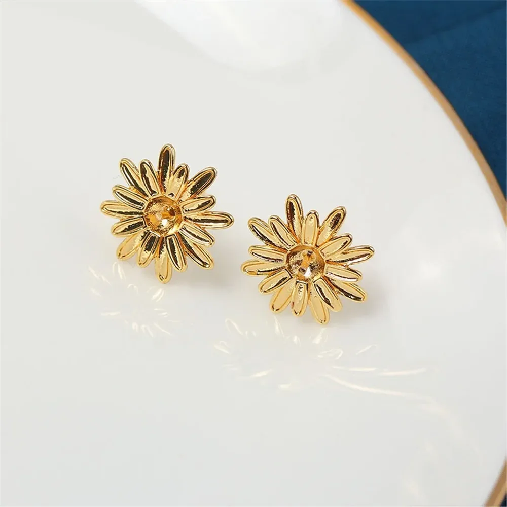 Gold Plated Pearl Earring Settings, DIY Jewelry Making Supplies, Blank Ear Stud Bases for Handmade Accessories, 1pair No Pearl
Gold Plated Pearl Earring Settings, DIY Jewelry Making Supplies, Blank Ear Stud Bases for Handmade Accessories, 1pair No Pearl