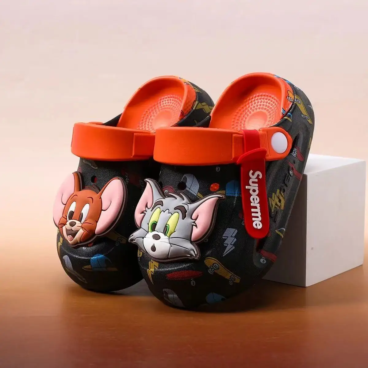 real pictures 2025 new summer comfortable cat and mouse cartoon plus big size child children's slippers kids women sandals
real pictures 2025 new summer comfortable cat and mouse cartoon plus big size child children's slippers kids women sandals