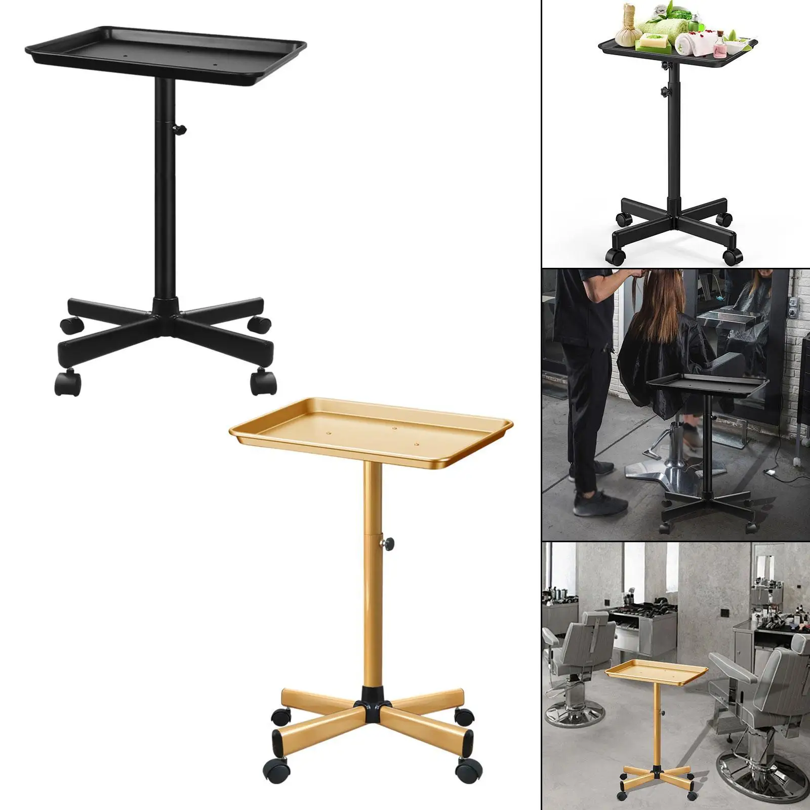 Salon Rolling Tray Cart Multipurpose Hair Styling Tool Salon Tray for Beauty
Salon Rolling Tray Cart Multipurpose Hair Styling Tool Salon Tray for Beauty