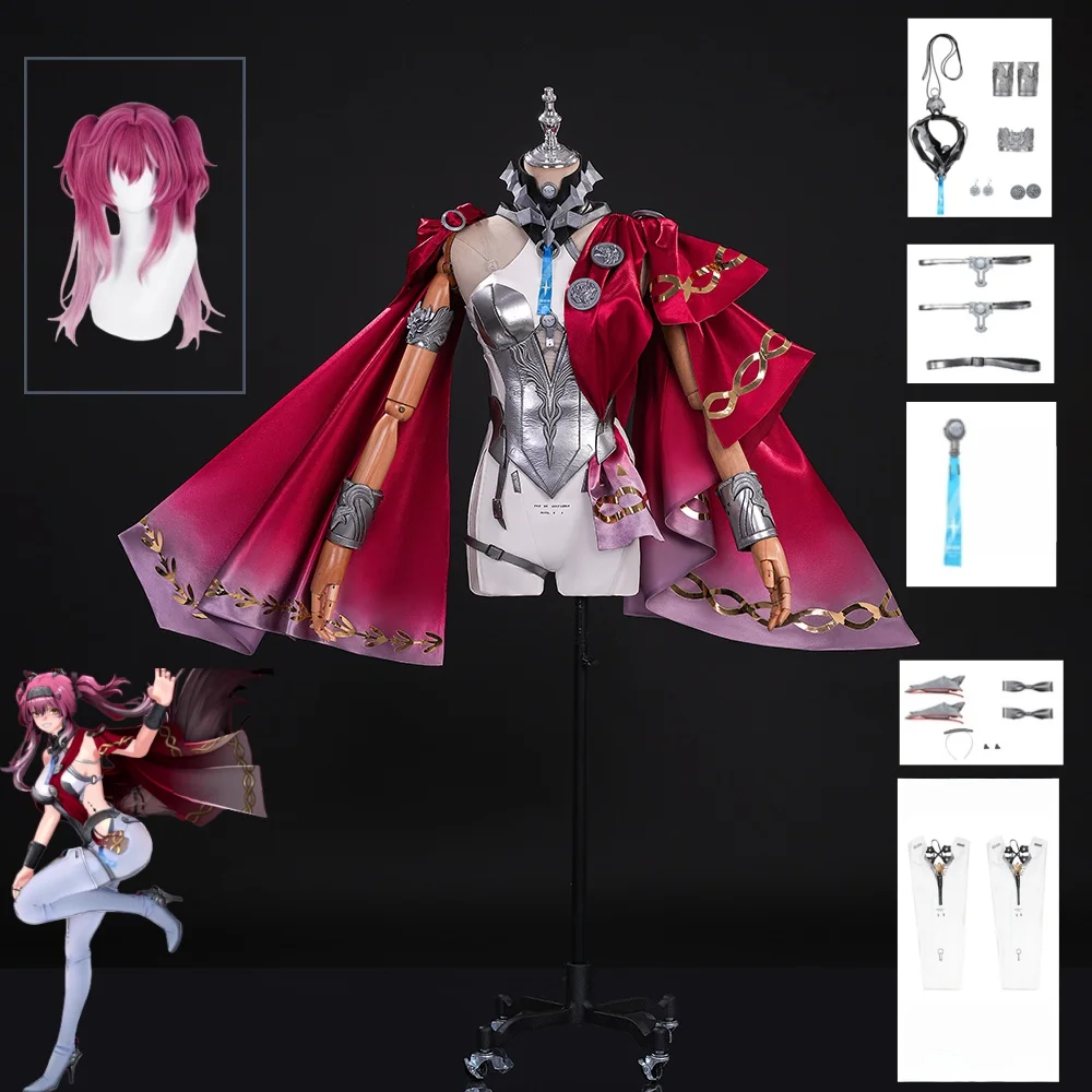 Wuthering Waves Lupa Косплей Костюм Парик Гладиатор Летняя Рапсодия Униформа Хэллоуин Карнавальная Вечеринка Одежда для Женщин 
Wuthering Waves Lupa Косплей Костюм Парик Гладиатор Летняя Рапсодия Униформа Хэллоуин Карнавальная Вечеринка Одежда для Женщин