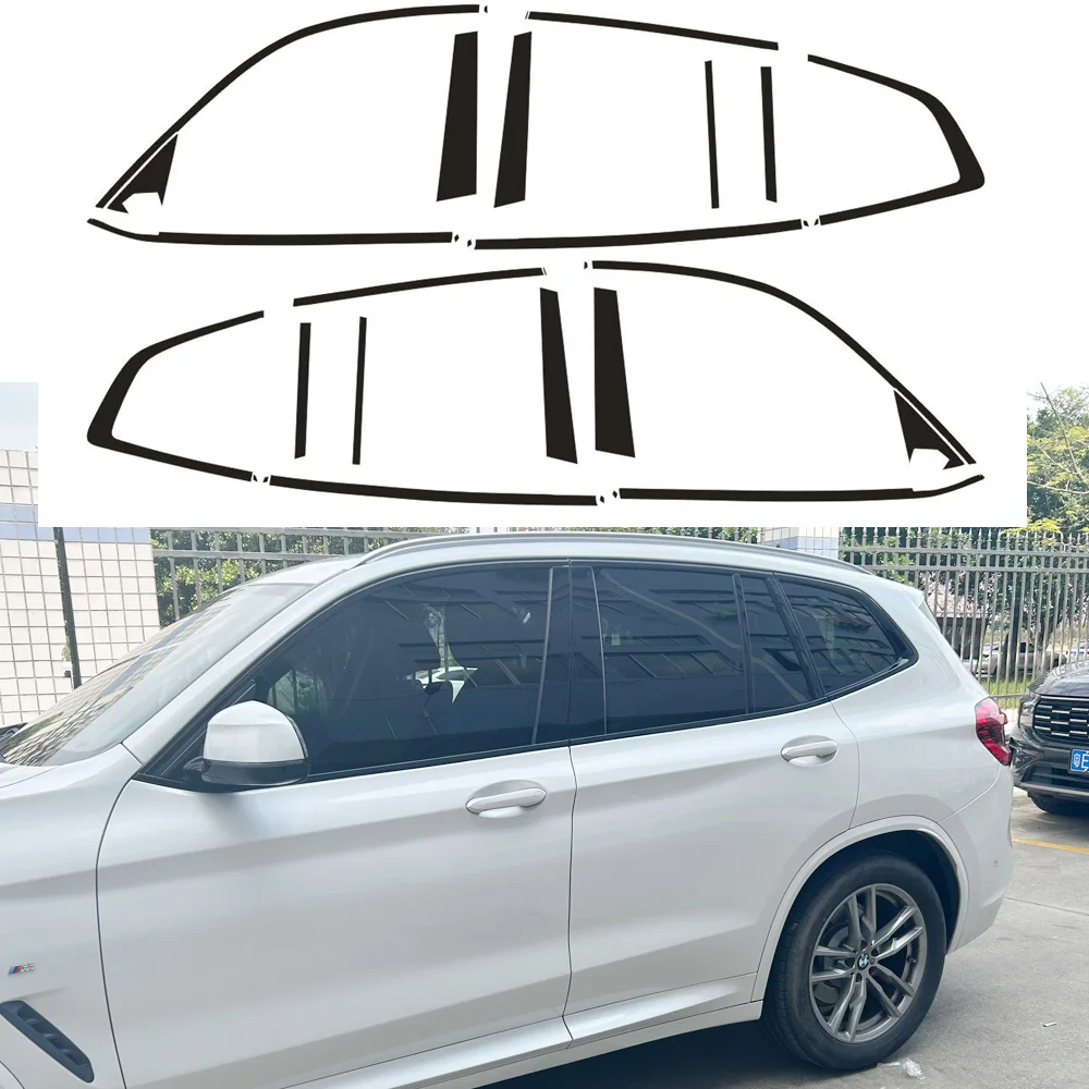 Chrome Delete Blackout Overlay For BMW X3 G01 2018-2023 SUV Window Trim Glossy Black Sticker
Chrome Delete Blackout Overlay For BMW X3 G01 2018-2023 SUV Window Trim Glossy Black Sticker