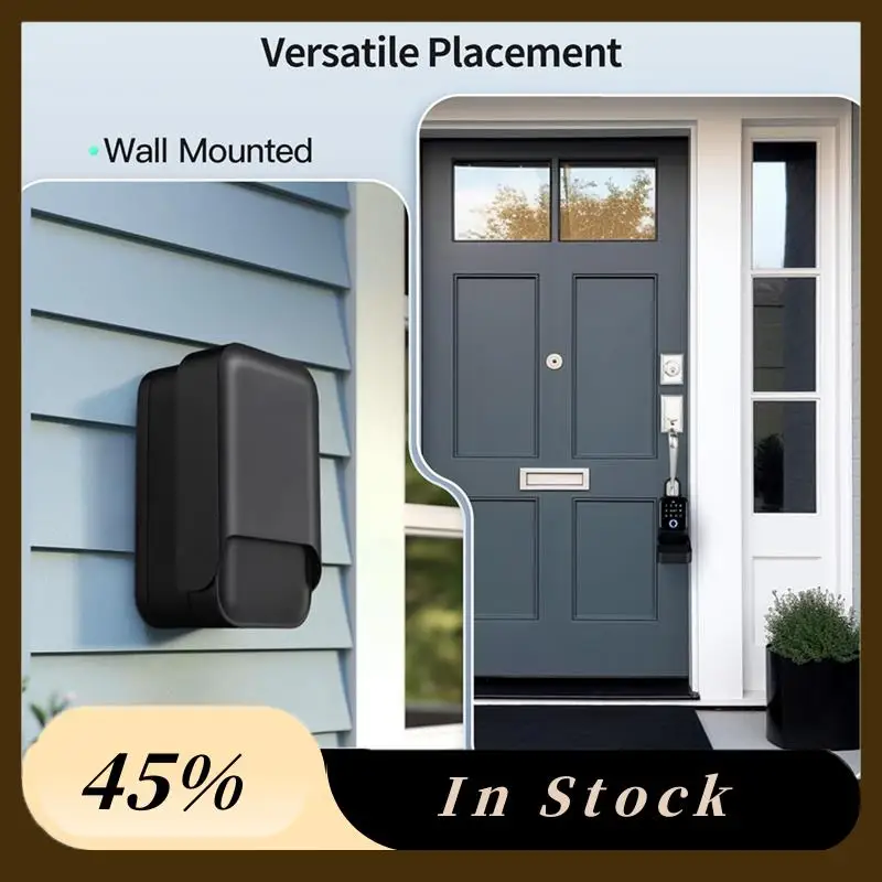 Smart Key Lock Box Access Card Fingerprint, Control, Key, Password, Office Security - Wall-Mounted
Smart Key Lock Box Access Card Fingerprint, Control, Key, Password, Office Security - Wall-Mounted
