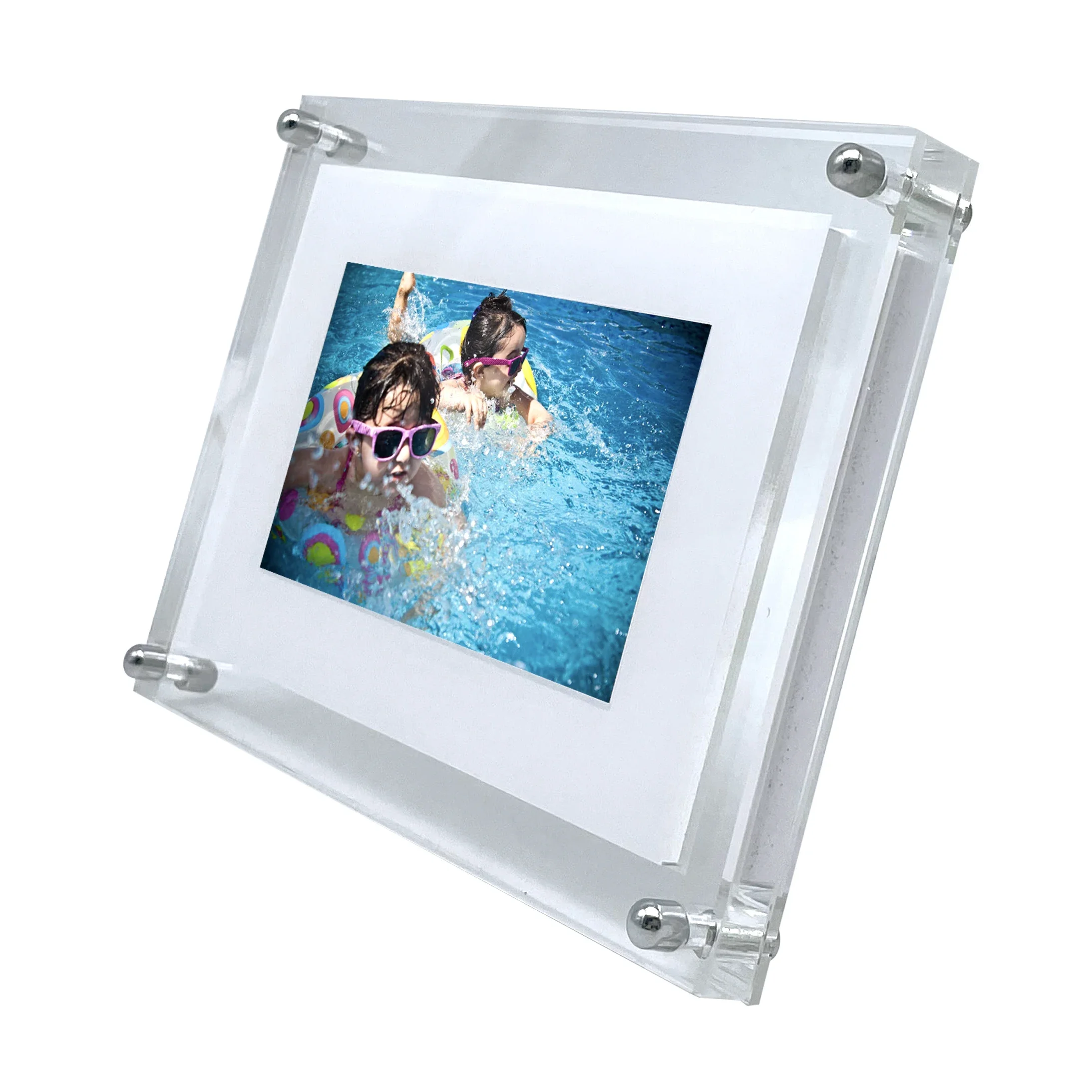 Custom DIY 5 inch LCD IPS Screen Display Acrylic Digital Frame Display Lucite Floating Magnet Photo Frame
Custom DIY 5 inch LCD IPS Screen Display Acrylic Digital Frame Display Lucite Floating Magnet Photo Frame