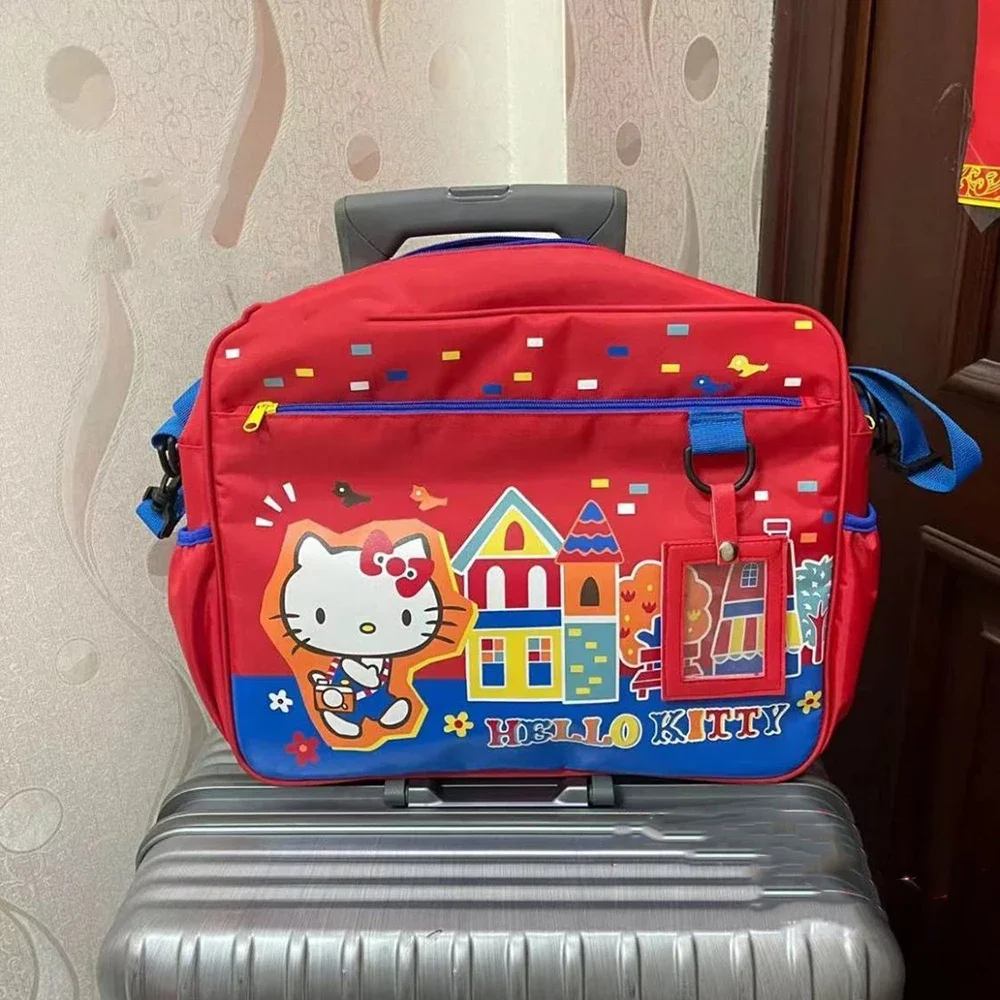 Hello Kitty Backpack Cute Retro Printed Shoulder Bag Canvas Square Zipper Dopamine Large Capacity Laptop Bag
Hello Kitty Backpack Cute Retro Printed Shoulder Bag Canvas Square Zipper Dopamine Large Capacity Laptop Bag