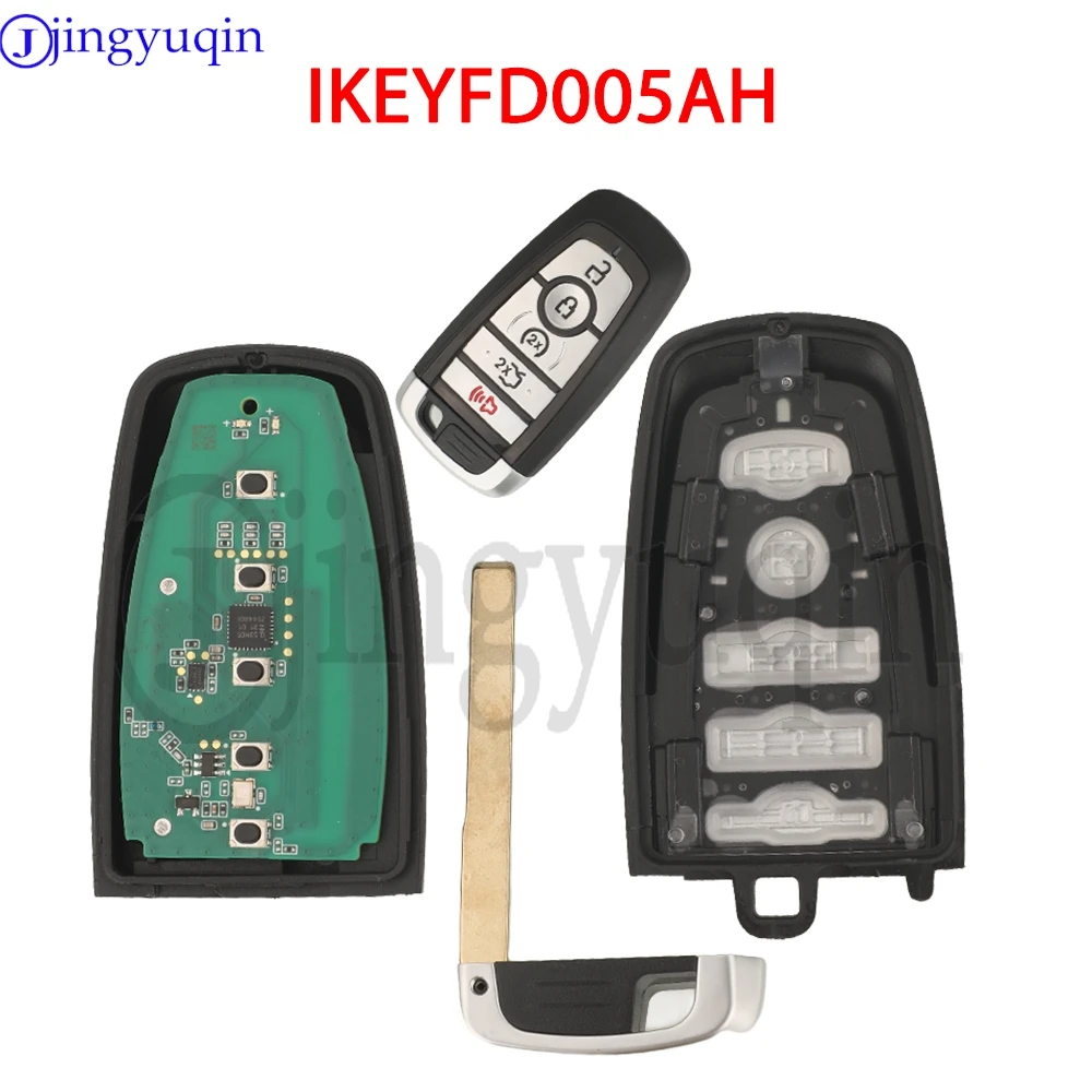 jingyuqin 5 Buttons Universal Smart Key IKEYFD005AH 868/902MHz For Ford Autel Smart Key For KM100 IM508 IM608 KM100E
jingyuqin 5 Buttons Universal Smart Key IKEYFD005AH 868/902MHz For Ford Autel Smart Key For KM100 IM508 IM608 KM100E