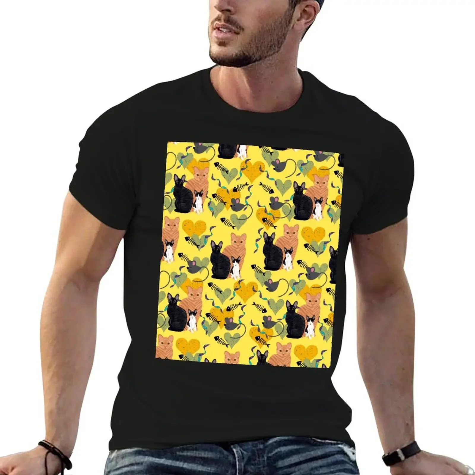 Cats & Kittens Yellow T-Shirt tops cute clothes oversizeds sublime workout shirts for men
Cats & Kittens Yellow T-Shirt tops cute clothes oversizeds sublime workout shirts for men