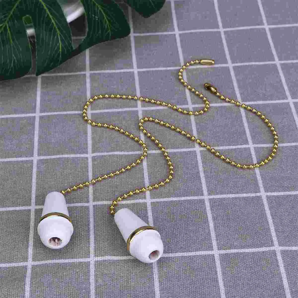 2 PCS Decorative Pull Chain Ceiling Fan Extender Light Hanging Pedant Wooden Chains Christmas Handle
2 PCS Decorative Pull Chain Ceiling Fan Extender Light Hanging Pedant Wooden Chains Christmas Handle
