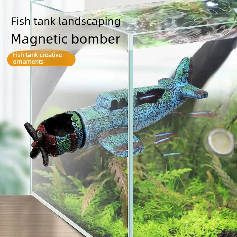 Magnetic Aircraft Aquarium Accessories Fish Aquarium Decorations Fish Tank Accessories Fish Tank Landscaping Ornament
Magnetic Aircraft Aquarium Accessories Fish Aquarium Decorations Fish Tank Accessories Fish Tank Landscaping Ornament