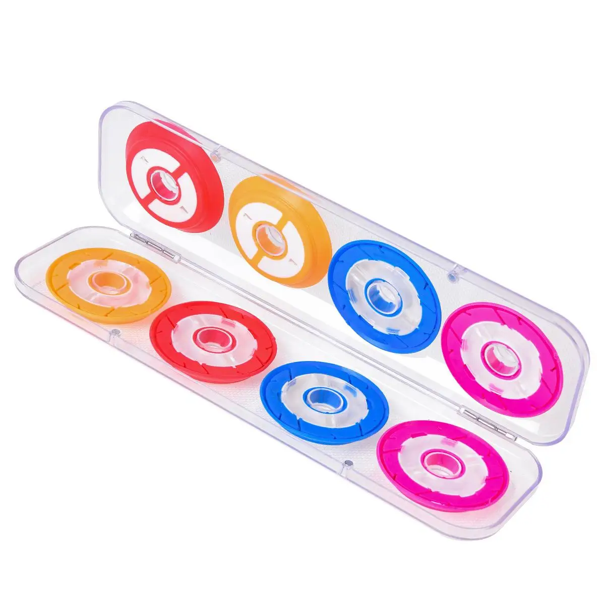Silicone Fishing Line Spools Round Shape Reels Accessories Storage Box 8 axis Eco friendly Lightweight Shock resistant
Silicone Fishing Line Spools Round Shape Reels Accessories Storage Box 8 axis Eco friendly Lightweight Shock resistant
