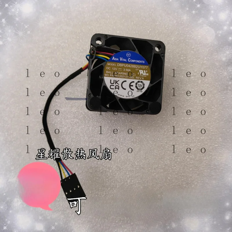 GG DBPU0428B2UY077 DC12V 3.50A Server Cooling Fan M1202127-002
GG DBPU0428B2UY077 DC12V 3.50A Server Cooling Fan M1202127-002