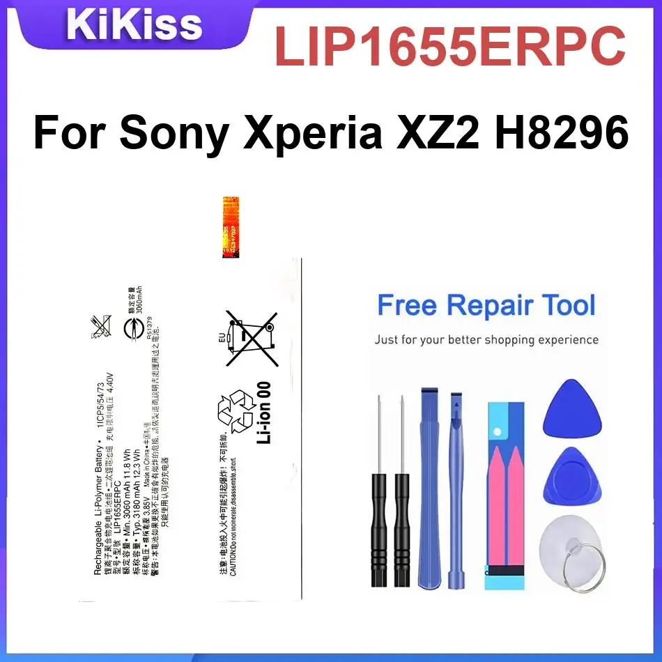 Mobile Phone Battery LIP1655ERPC For Sony Xperia XZ2 H8296 Rechargeble Batteries
Mobile Phone Battery LIP1655ERPC For Sony Xperia XZ2 H8296 Rechargeble Batteries