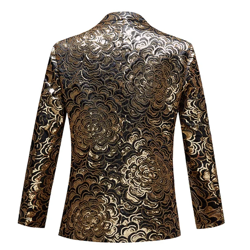 2026 New Luxury Gold Sequined Suit Jacket for Men, XS-3XL Costume Blazer, One Button Slim Fit Suits With Real Images, Party Wear
2026 New Luxury Gold Sequined Suit Jacket for Men, XS-3XL Costume Blazer, One Button Slim Fit Suits With Real Images, Party Wear