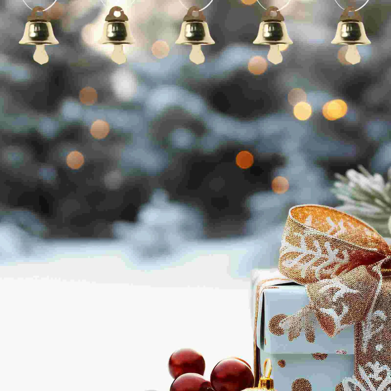 120 Pcs DIY Wind Chime Accessories Bell Ornament Christmas Decor Mini Pendant Fall for Kitchen Tree
120 Pcs DIY Wind Chime Accessories Bell Ornament Christmas Decor Mini Pendant Fall for Kitchen Tree