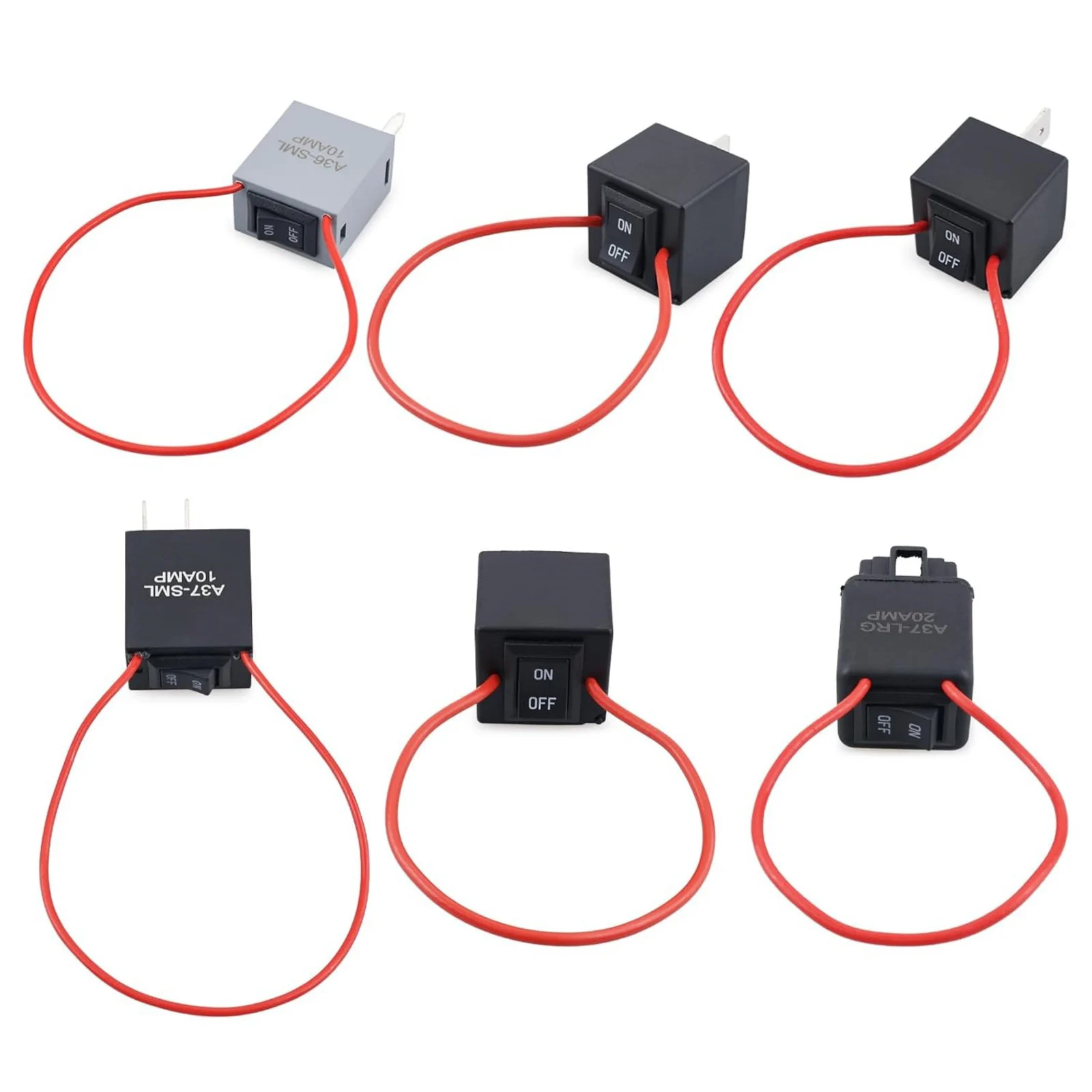 6pcs 9038A Relay Bypass Switch Kit 20A 12V Diagnostic Tool for Fuel Pump Cooling Fan Circuit For GM BMW Audi Chrysler Vehicles
6pcs 9038A Relay Bypass Switch Kit 20A 12V Diagnostic Tool for Fuel Pump Cooling Fan Circuit For GM BMW Audi Chrysler Vehicles
