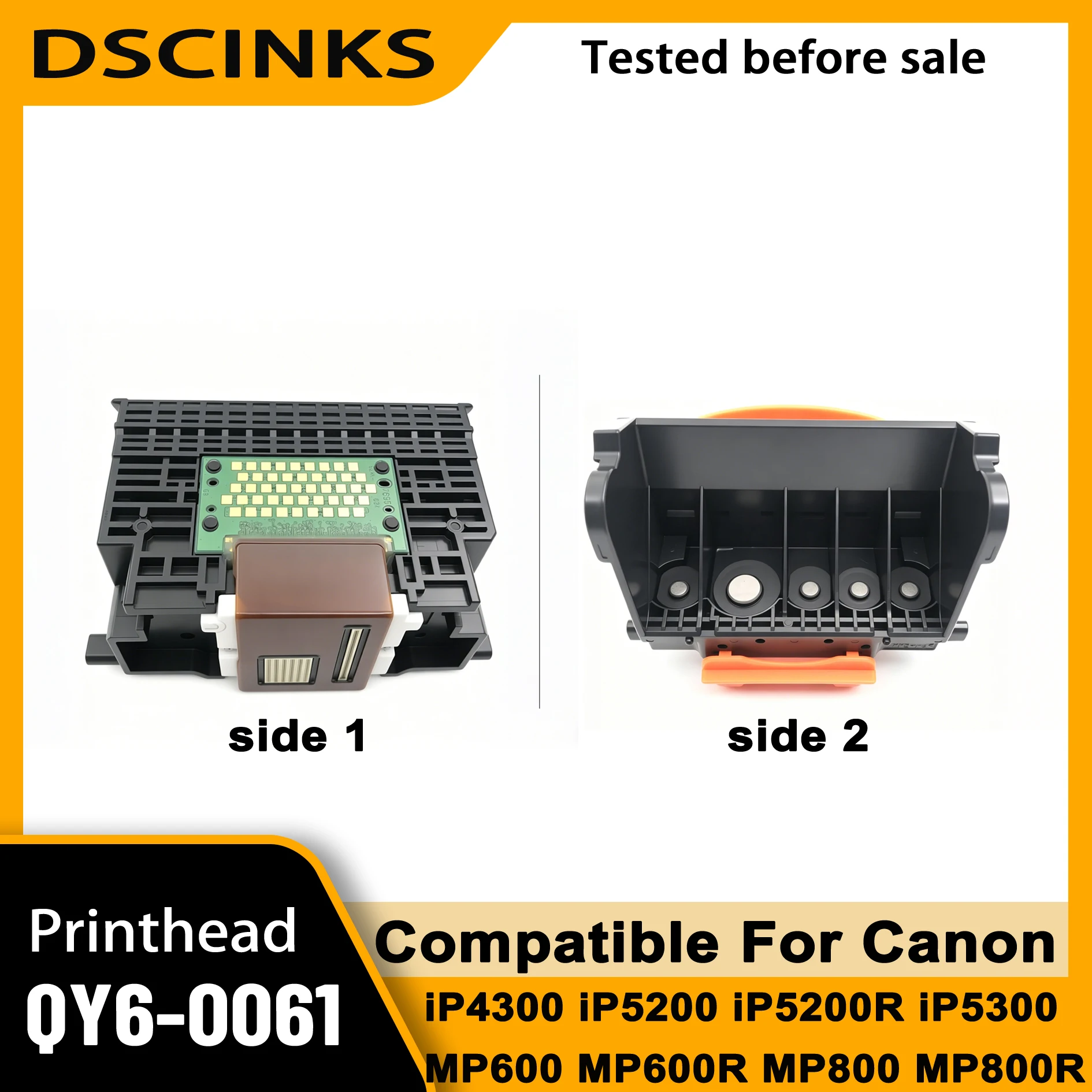 Refurbished QY6-0061 printhead for Canon PIXMAIP4300 IP5200 IP5200R MP600 MP600R MP800 MP800R MP830 Printer for Canon QY6-0061
Refurbished QY6-0061 printhead for Canon PIXMAIP4300 IP5200 IP5200R MP600 MP600R MP800 MP800R MP830 Printer for Canon QY6-0061