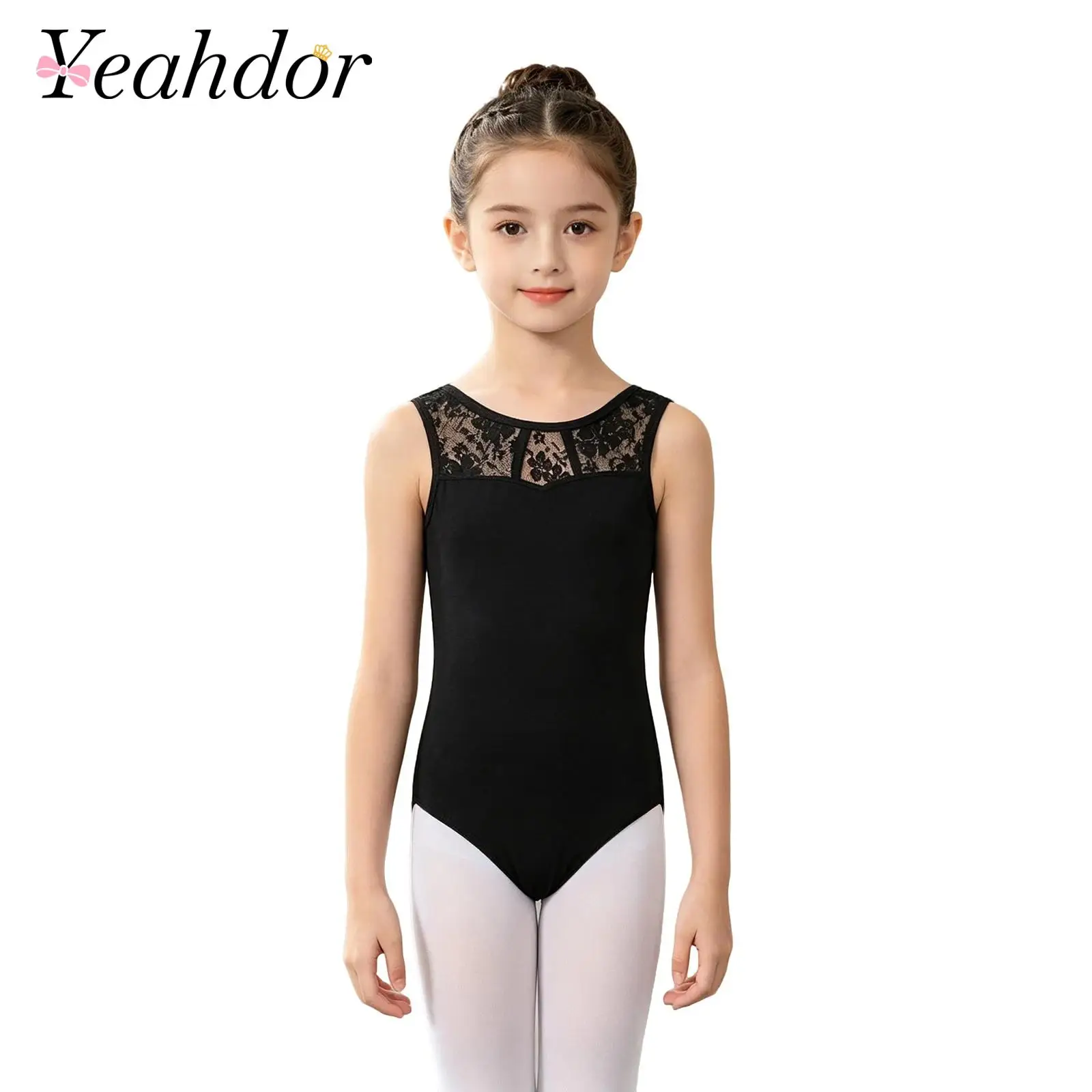 Little Girls Gymnastics Dancewear Kids Lace Patchwork Ballet Dancing Leotard Sleeveless Keyhole Back Bodysuit Dance Jumpsuits
Little Girls Gymnastics Dancewear Kids Lace Patchwork Ballet Dancing Leotard Sleeveless Keyhole Back Bodysuit Dance Jumpsuits