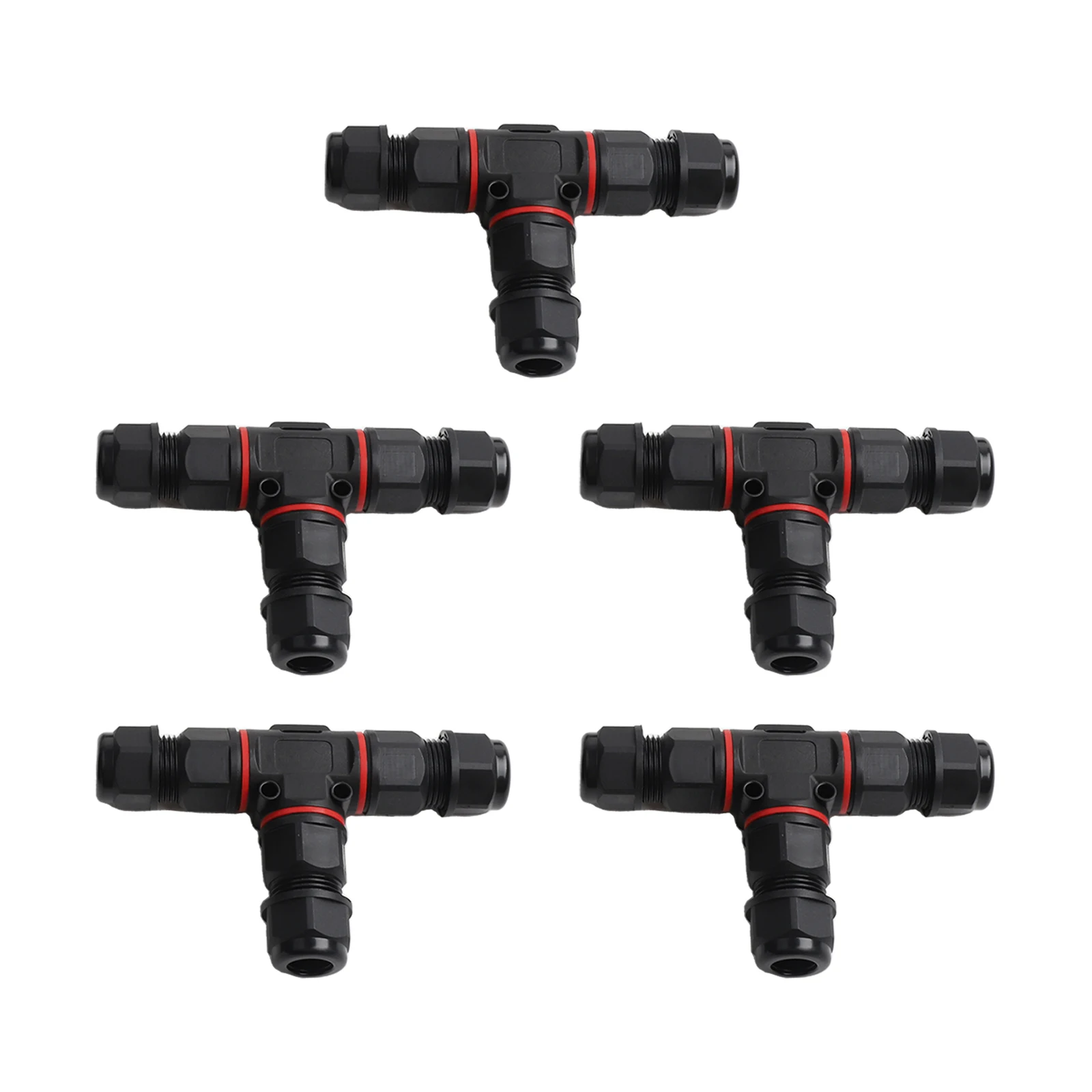5Pcs Cable Connectors Waterproof IP68 3-Pin Cable Connector T-Shape Junction Box Instrument Parts & Accessories
5Pcs Cable Connectors Waterproof IP68 3-Pin Cable Connector T-Shape Junction Box Instrument Parts & Accessories