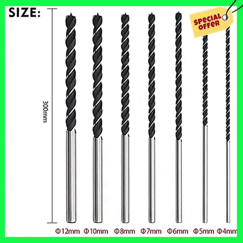 LBER 14Pcs Extra Long Wood Drill Bit Set 12 Inch 300Mm Drill Bits DIY Woodworking Tool Spiral Drill Extra Long Drill
LBER 14Pcs Extra Long Wood Drill Bit Set 12 Inch 300Mm Drill Bits DIY Woodworking Tool Spiral Drill Extra Long Drill