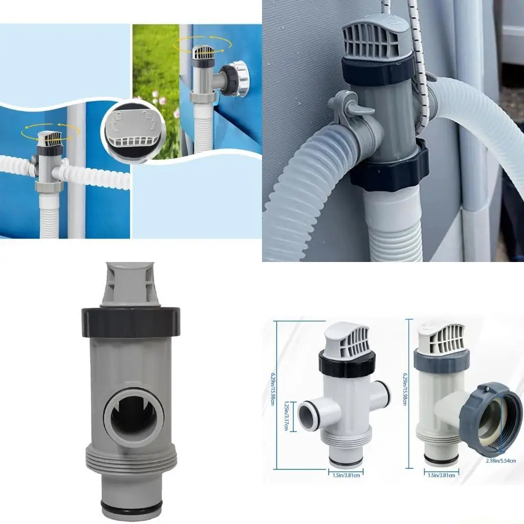 D0AB Split Hose Plunger Valves Set with Adapters Suitable for Pool Systems Water Control and Leak Prevention
D0AB Split Hose Plunger Valves Set with Adapters Suitable for Pool Systems Water Control and Leak Prevention