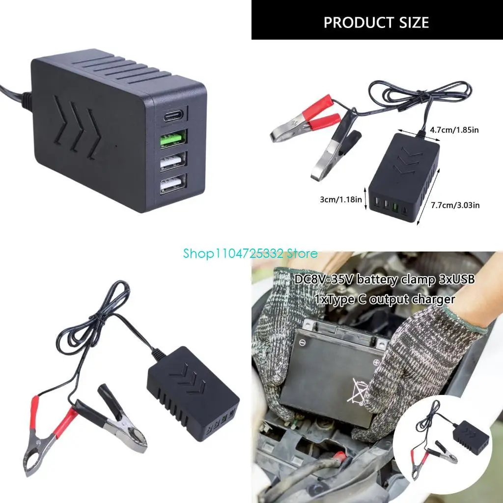 P5EA Высокоэффективная зарядная зарядка с 4 портами для разнообразных электронных гаджетов
P5EA Высокоэффективная зарядная зарядка с 4 портами для разнообразных электронных гаджетов