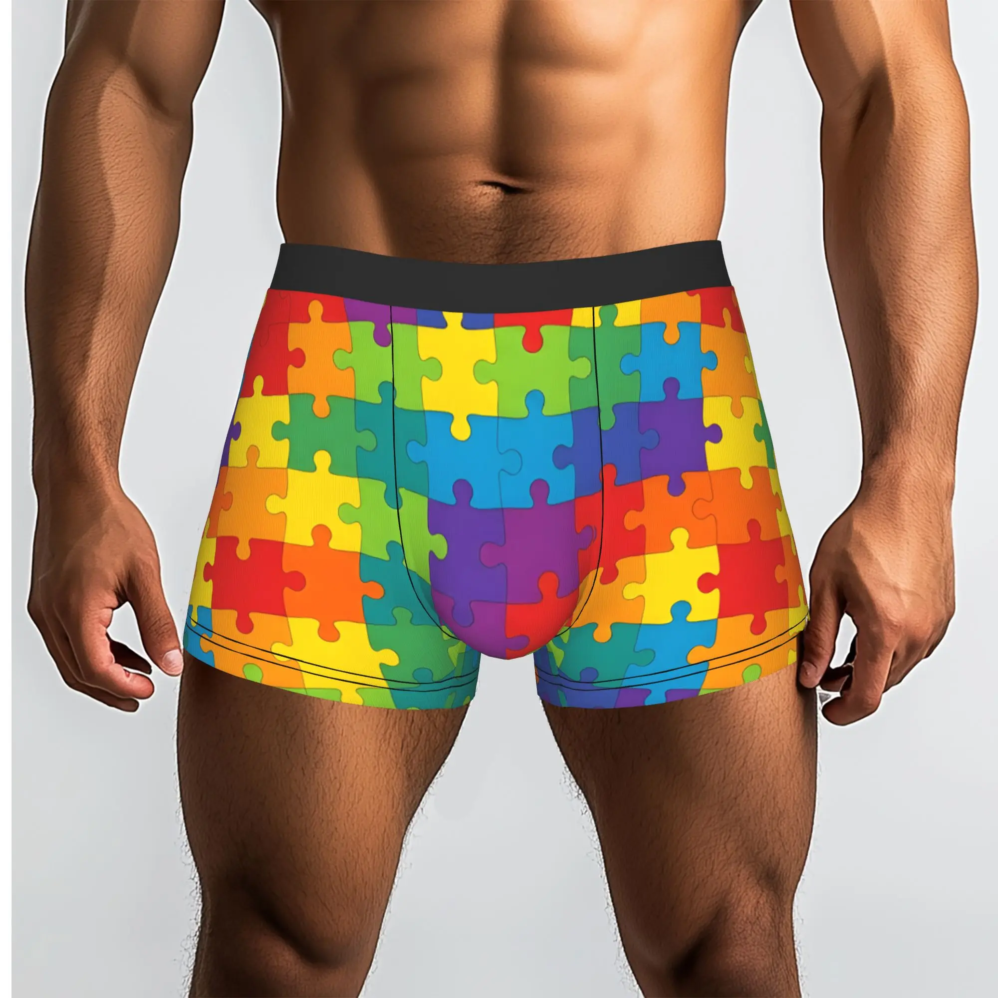 1piece Puzzle Pattern Underpants Breathbale Panties Male Underwear Print Shorts
1piece Puzzle Pattern Underpants Breathbale Panties Male Underwear Print Shorts
