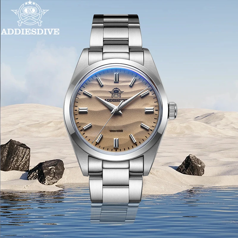 ADDIESDIVE Luxury 36mm Men's Quartz Wristwatch Top Brand Bubble Mirror Stainless Steel 100m Waterproof Luminous Leisure Watch
ADDIESDIVE Luxury 36mm Men's Quartz Wristwatch Top Brand Bubble Mirror Stainless Steel 100m Waterproof Luminous Leisure Watch