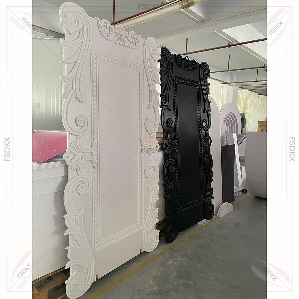 Popular Customized Wedding 3d Pvc Arch white and black pvc Arch Stage Backdrop for Wedding
Popular Customized Wedding 3d Pvc Arch white and black pvc Arch Stage Backdrop for Wedding
