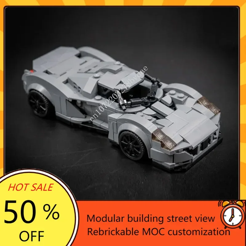345PCS MOC Speed Champions Venom GT SportsCar Model Building Blocks Technology Bricks DIY Creative Assembly Kids Toys Gifts
345PCS MOC Speed Champions Venom GT SportsCar Model Building Blocks Technology Bricks DIY Creative Assembly Kids Toys Gifts