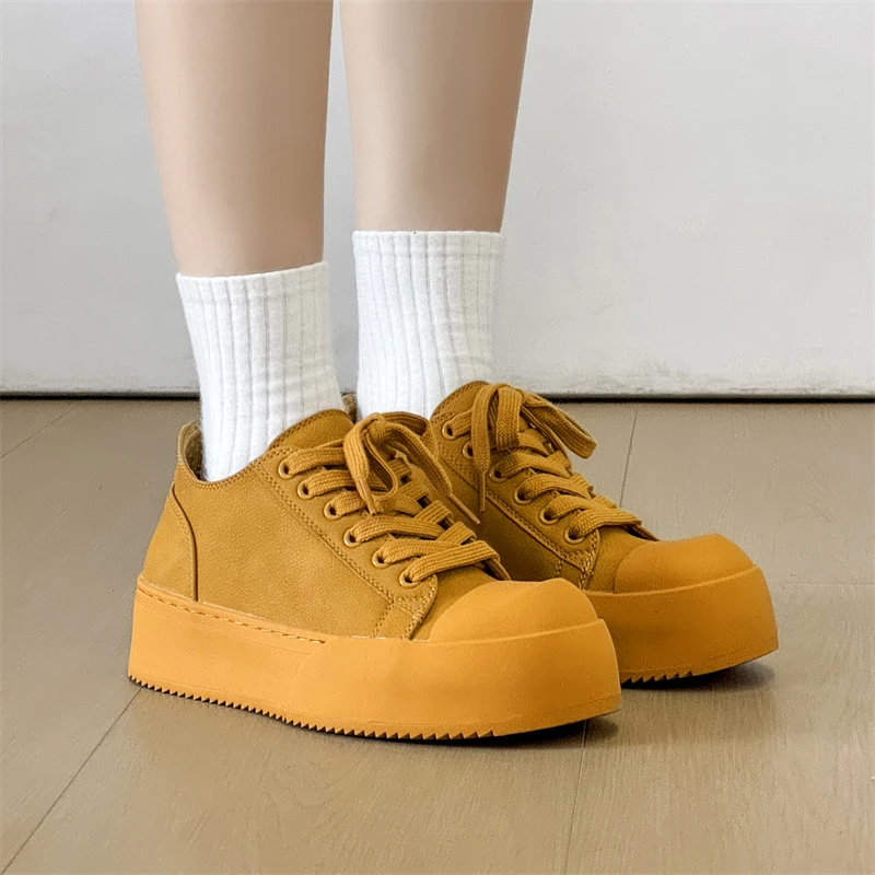 Casual Thick soled Board Shoes Trendy men's design styles Fashion Party Outdoor street walking New daily shoe Plus Size 38-46
Casual Thick soled Board Shoes Trendy men's design styles Fashion Party Outdoor street walking New daily shoe Plus Size 38-46