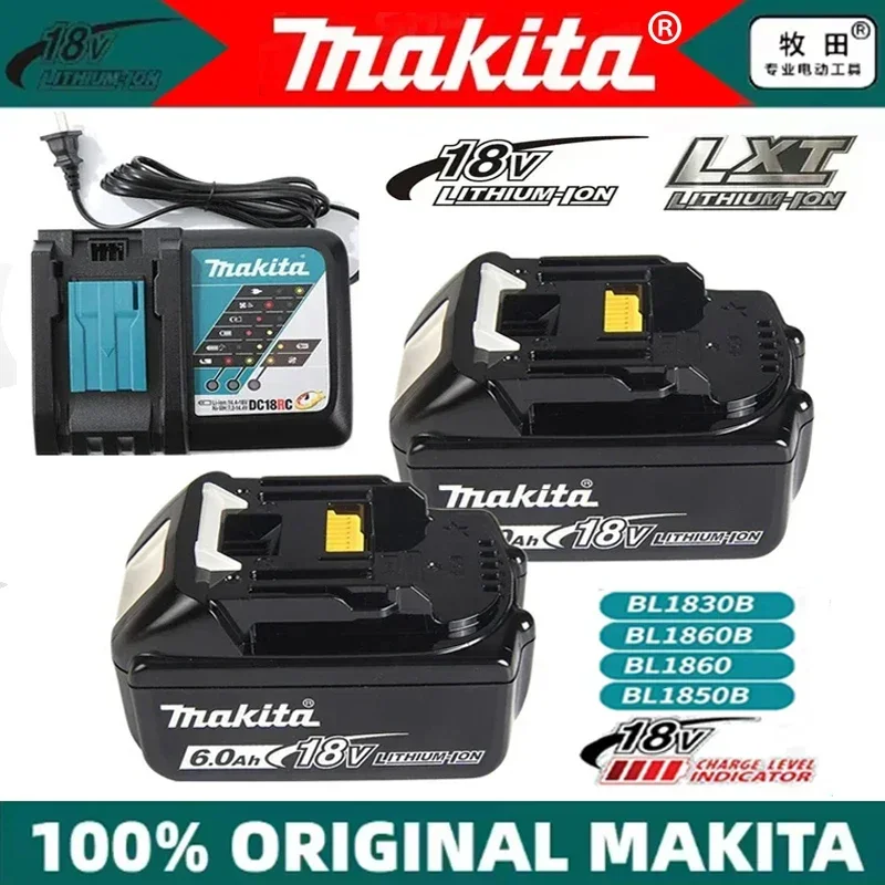 Original Makita BL1860 BL1850B BL1850 BL1840 BL1830 Screwdriver Battery & Charger 18v Replacement Power Tool Batteries.
Original Makita BL1860 BL1850B BL1850 BL1840 BL1830 Screwdriver Battery & Charger 18v Replacement Power Tool Batteries.